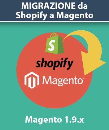 Servizio Migrazione da Shopify a Magento