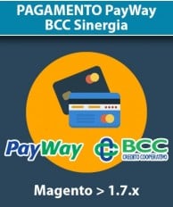 Modulo Magento Pagamento PayWay Banca Credito Cooperativo BCC Sinergia