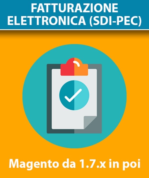 Modulo Magento Codice SDI, Pec, Codice Fiscale e Partita IVA per Fatturazione Elettronica