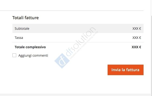 Invia fattura su Magento 2 Invia fattura su Magento 2