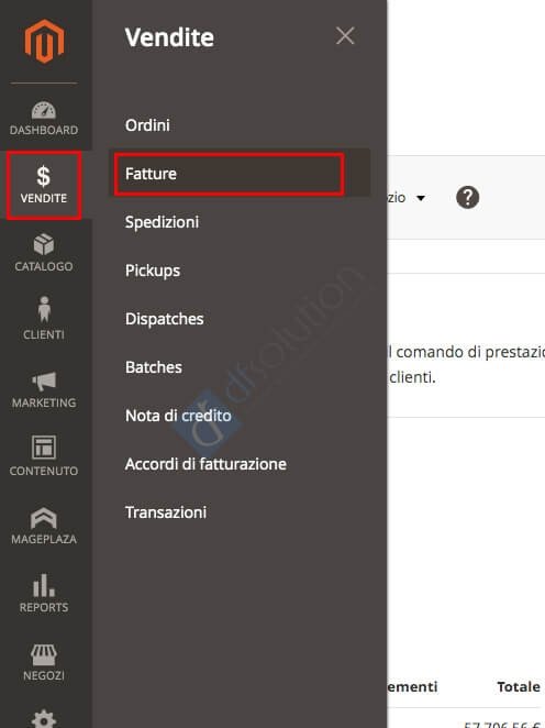 Come creare una fattura su Magento 2 Come creare una fattura su Magento 2