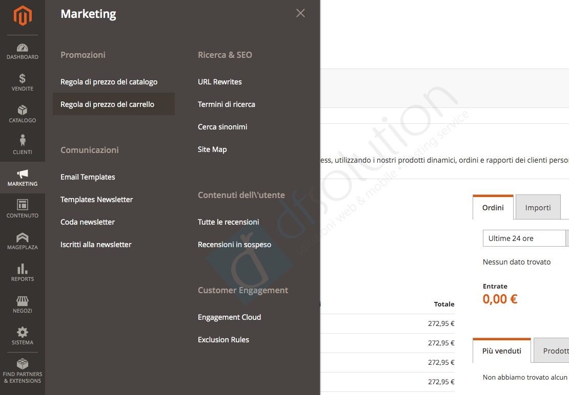 Come realizzare coupon su magento2