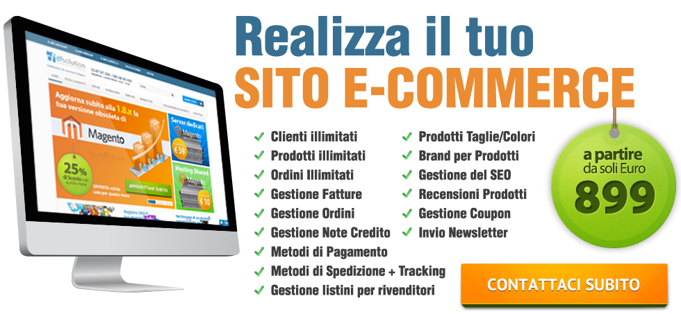 Realizzazione Ecommerce Magento